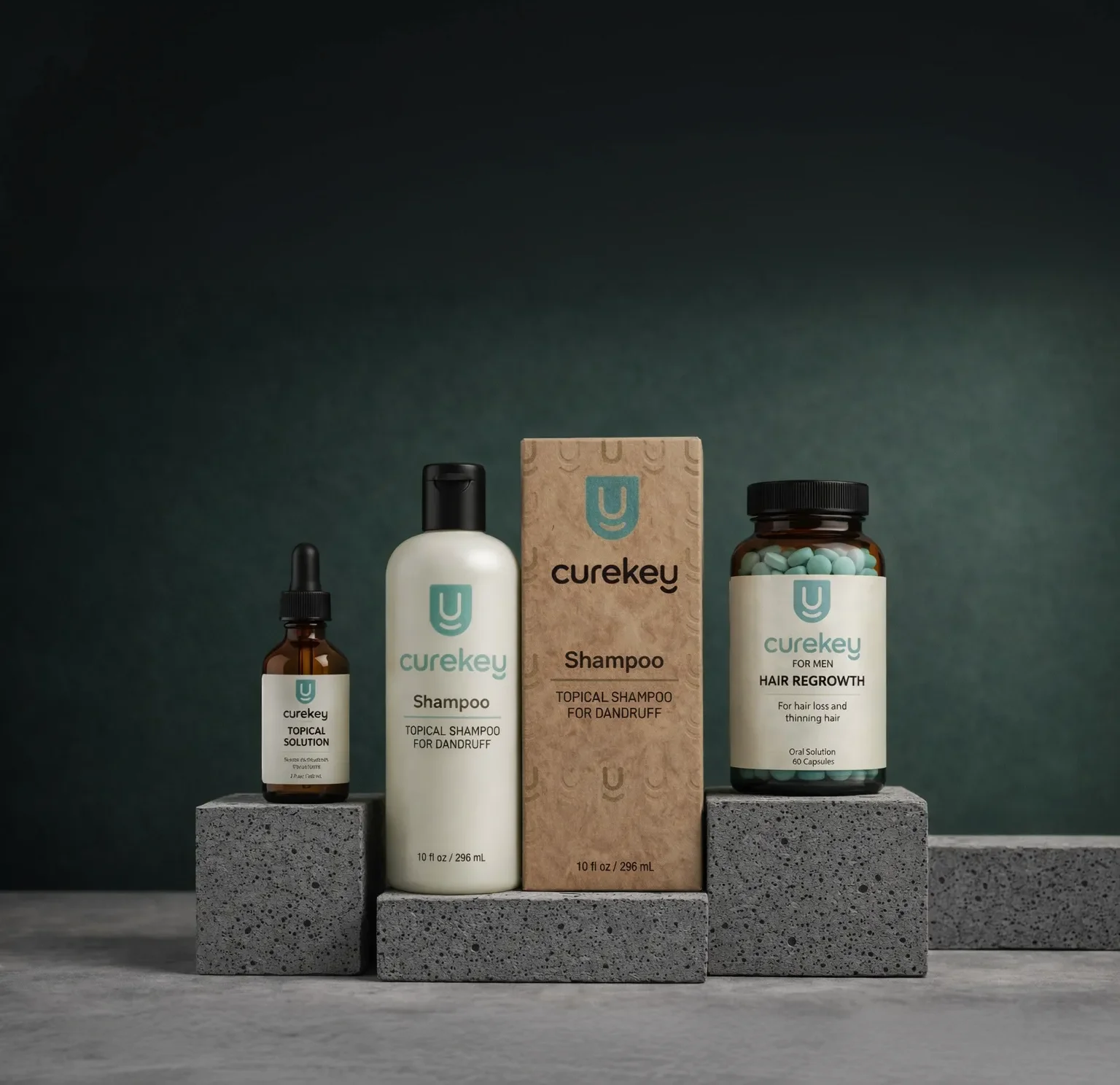 Curekey hair loss treatment products