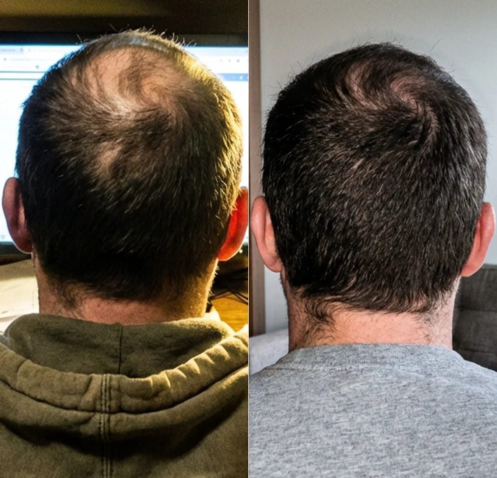 Before and after treatment results